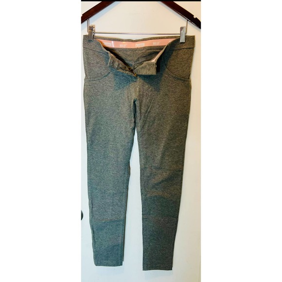 Women's Gray Slim Fit Pants - Picture 3 of 9